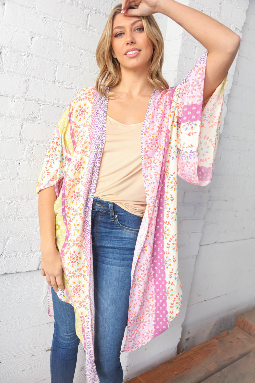 Elegant Start2Finish blouse with matching accessories, featuring a stylish design and lightweight fabric for a chic look.