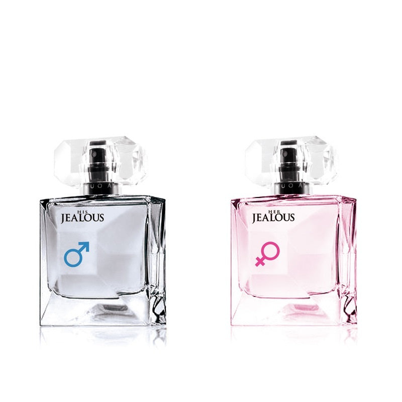 Carmine Juneberry Her Jealous Eau de Toilette bodycare bottle with elegant packaging and floral design.