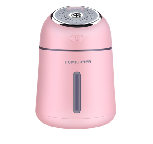 Maroon Asteria high-quality fashion USB household humidifier for home improvement, showing sleek design and water reservoir.