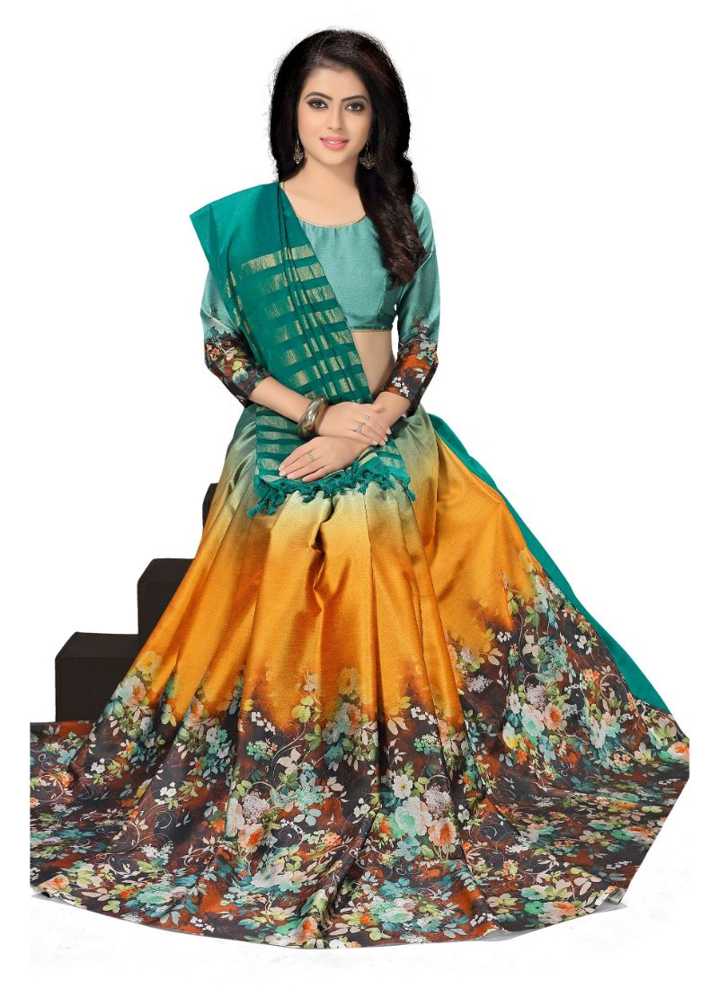 Soft silk saree for women featuring handloom cotton fabric in elegant design, by Ivory Cassiopeia.