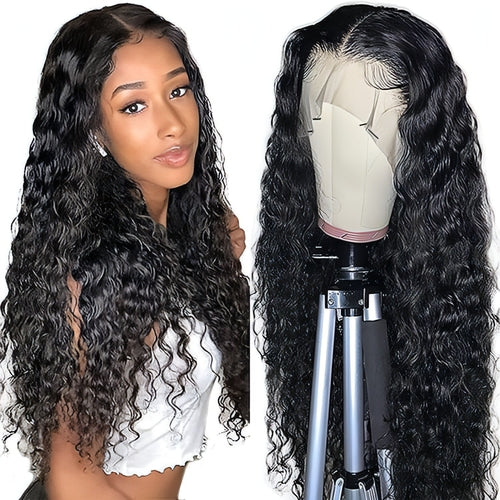 Carmine Juneberry LuxeFlow Hair set featuring small curly and long hair extensions in a haircare product image.