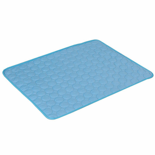 Maroon Asteria Pet Summer Portable Ice Silk Cooling Pad, soft and breathable bed for keeping pets cool during hot weather