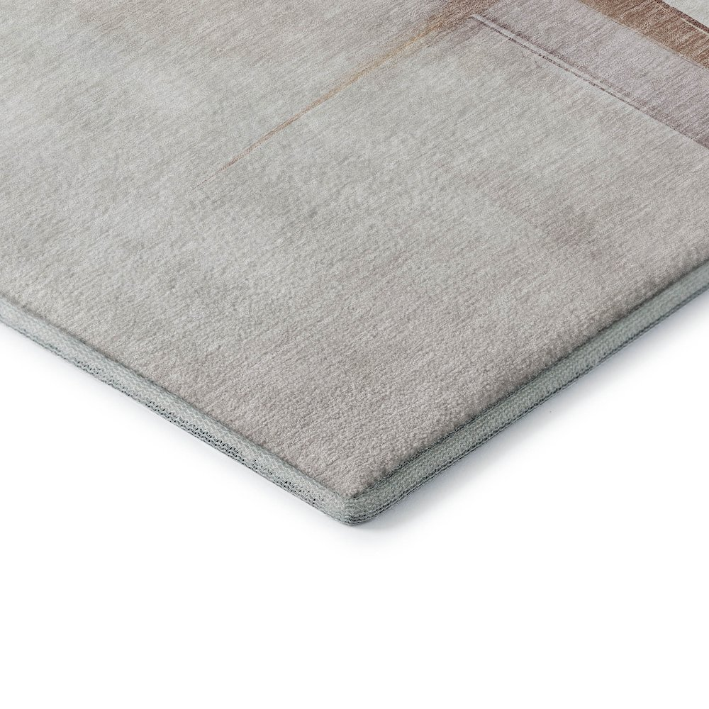 Luxury washable Indoor/Outdoor Ravenna Blush rug by Start2Finish, 5&