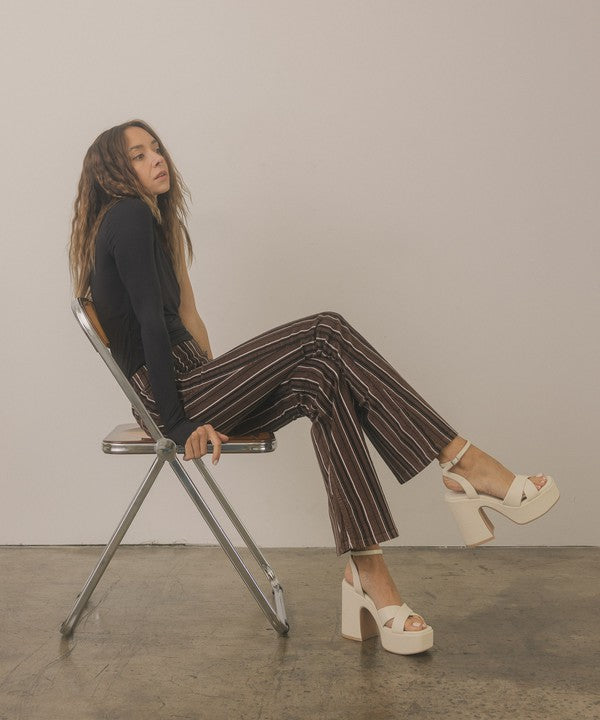Jade Icarus Oasis Society Norah chunky platform heels with thick heel and stylish design, perfect for fashionable footwear.