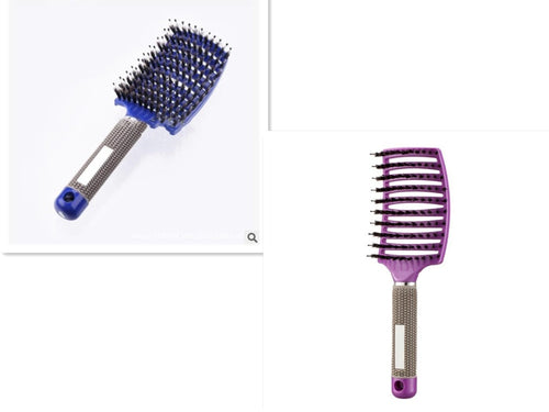 CJDropshipping anti-knot hairbrush for women, detangler brush with smooth bristles, designed for easy hair styling and tangle removal