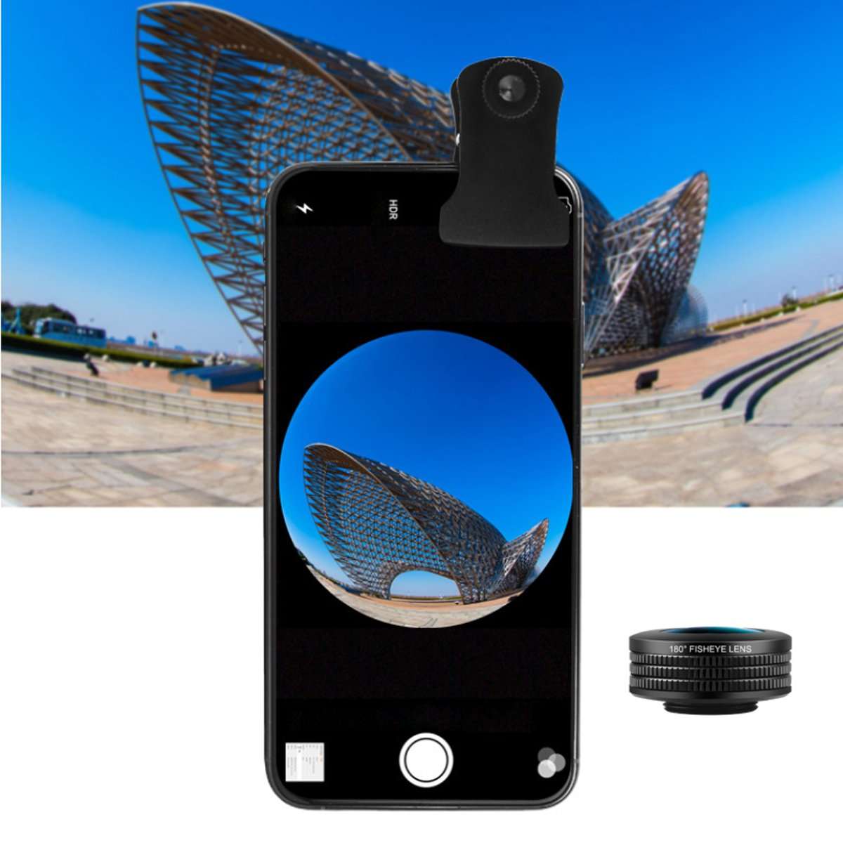 Salmon Lucky 12-in-1 4K Photography Bundle with various tech accessories laid out on a flat surface.