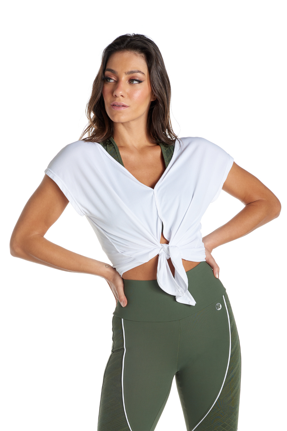 Red Medusa Feel New T-Shirt activewear in black, lightweight fabric with a sleek fit and crew neckline for comfortable movement.