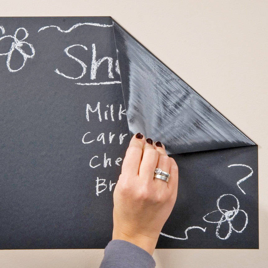 Custom chalkboard wall decal from Start2Finish for kids&