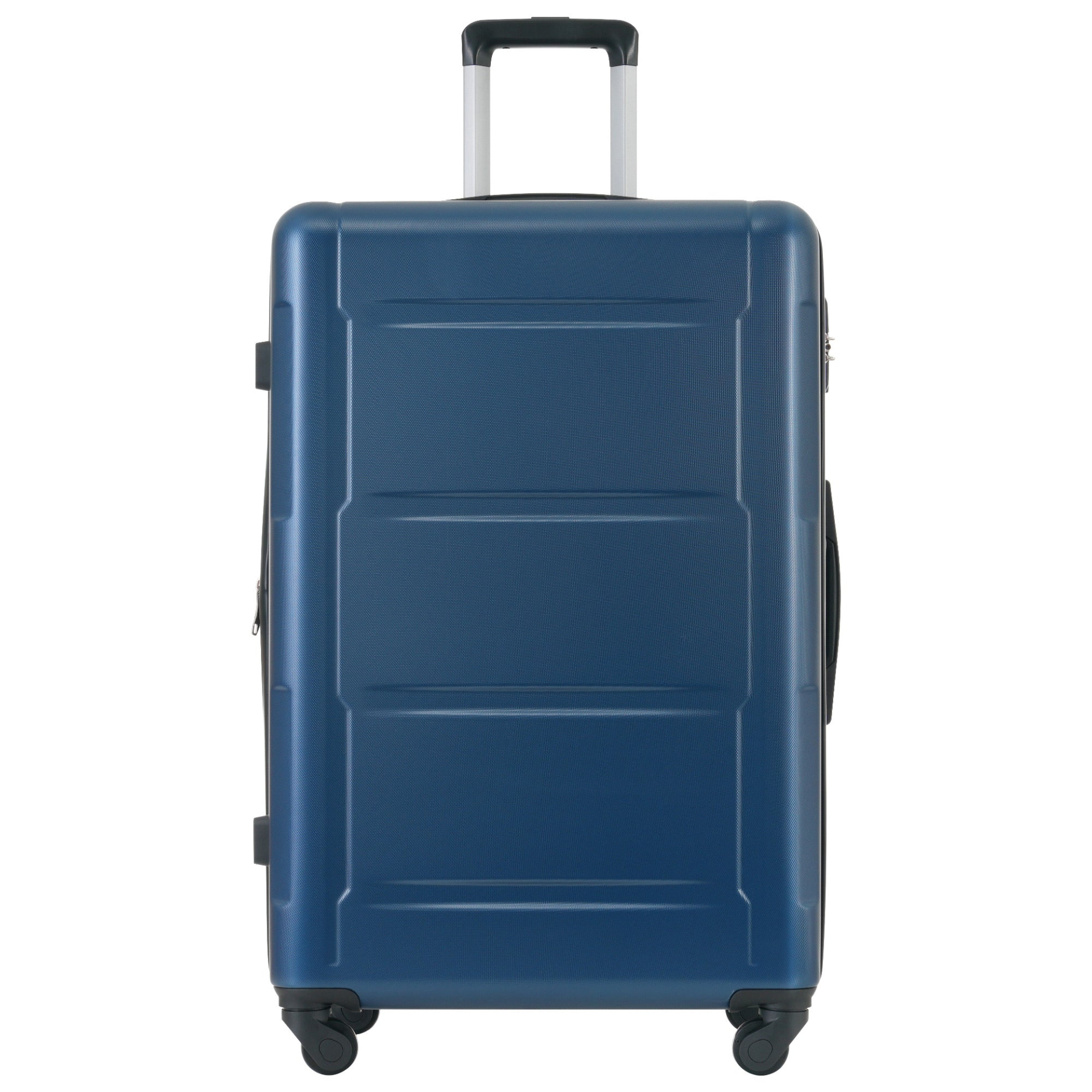 Start2Finish expandable spinner suitcase with TSA lock, lightweight ABS exterior, and matching travel bags.
