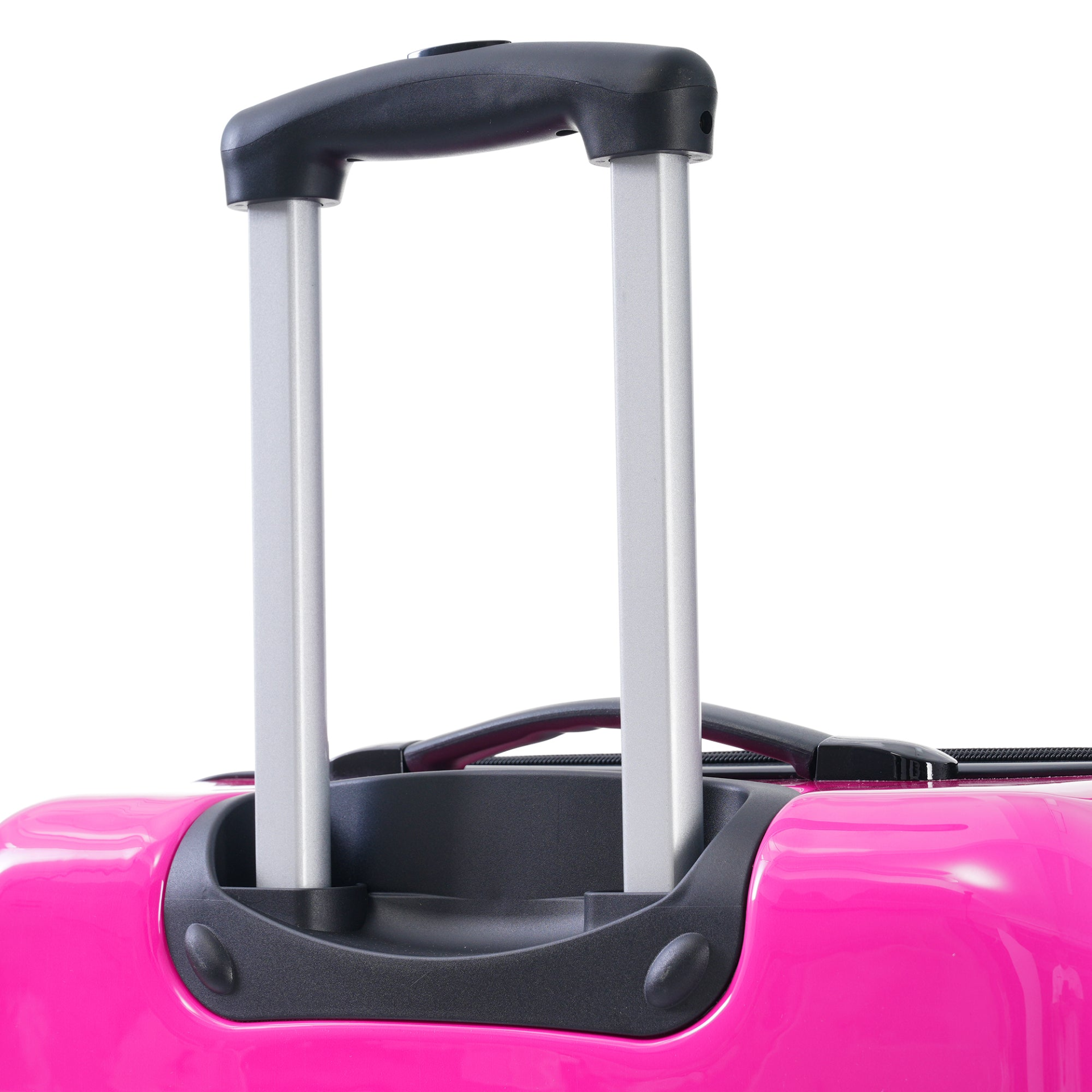 Start2Finish hardshell 3-piece gradient luggage set with expandable suitcases, spinner wheels, and TSA lock for travel accessories.