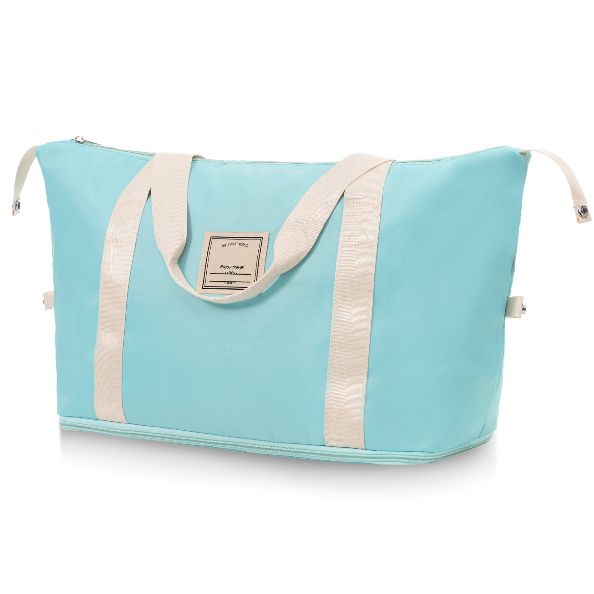 Lightweight hardshell carry-on luggage with spinner wheels, TSA lock, and built-in cup holder by Start2Finish.