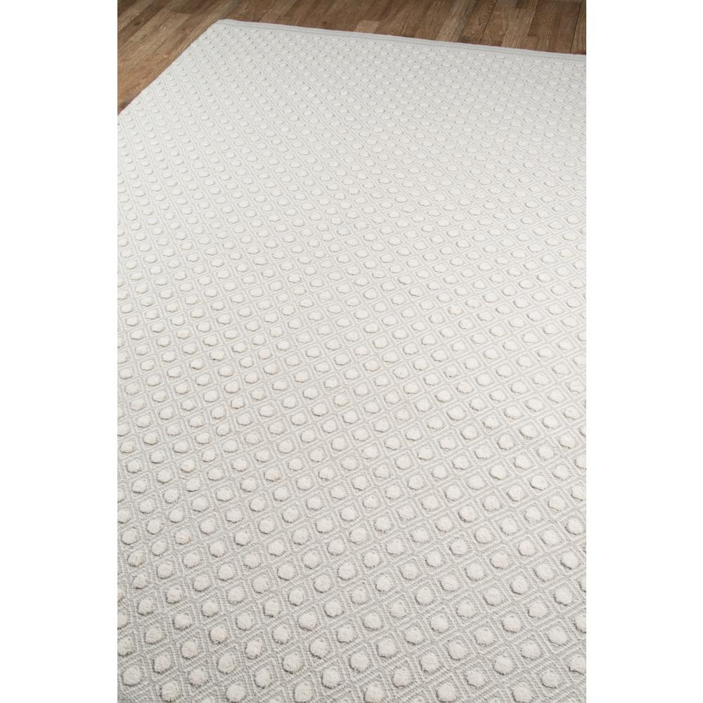 Modern grey rectangle area rug by Start2Finish, 3&
