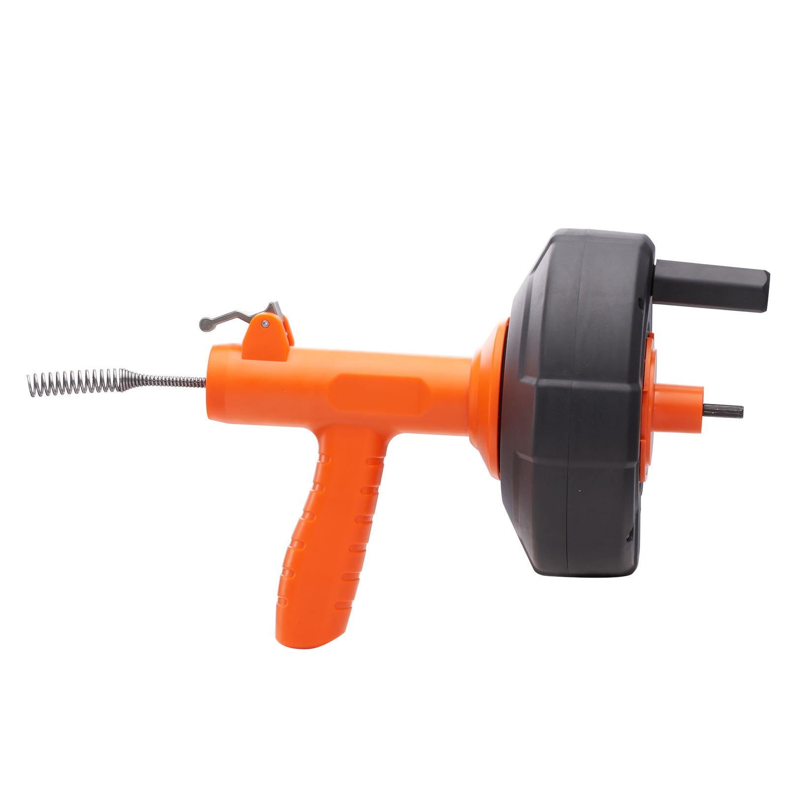 Start2Finish VEVOR 25Ft drain auger with drill attachment, plumbing snake, protective hose, gloves, for kitchen, bathroom, shower sink.