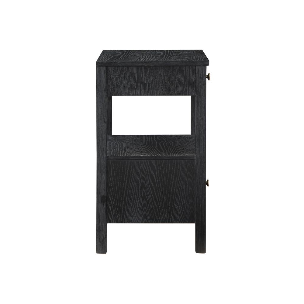 Start2Finish Delano 2 Drawer Nightstand, modern furniture piece with sleek wood finish and two spacious drawers.