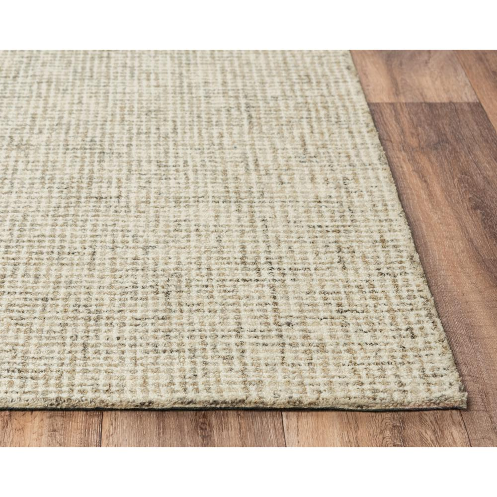 Hand tufted wool rug in 5&