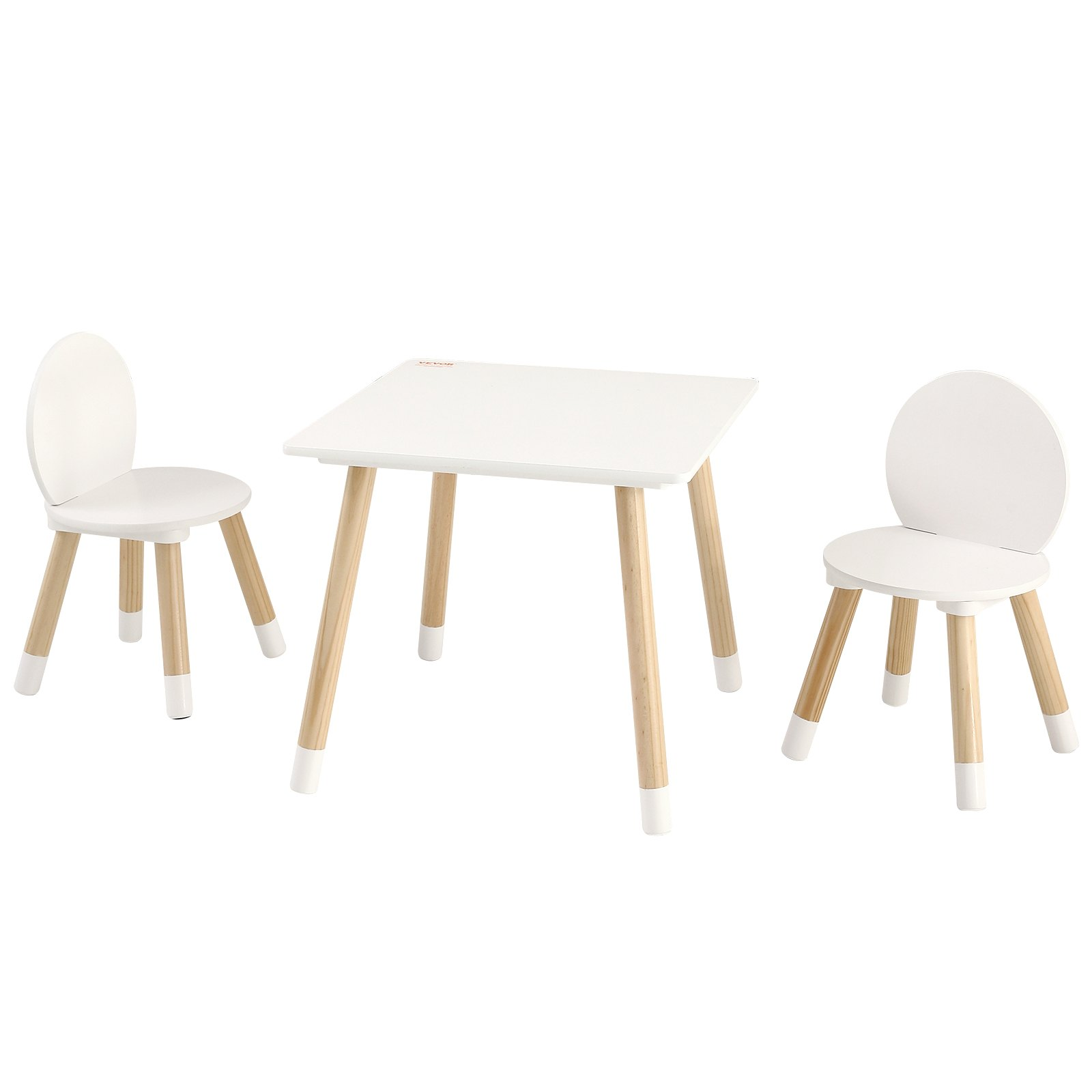 Start2Finish kids table and 2 chairs set, toddler furniture with colorful table for art, crafts, reading, and learning activities.