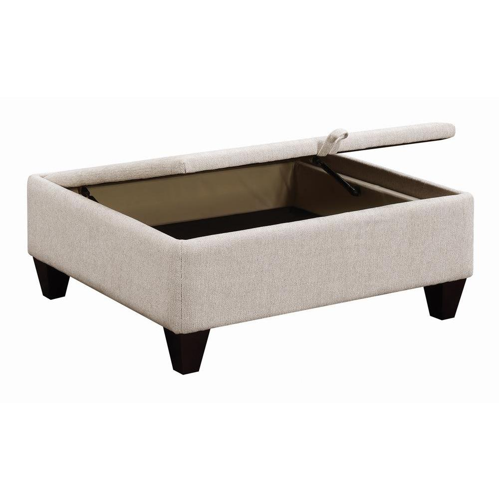 Start2Finish Mcloughlin upholstered sloped arm sectional sofa in platinum fabric, showing plush cushions and modern design.