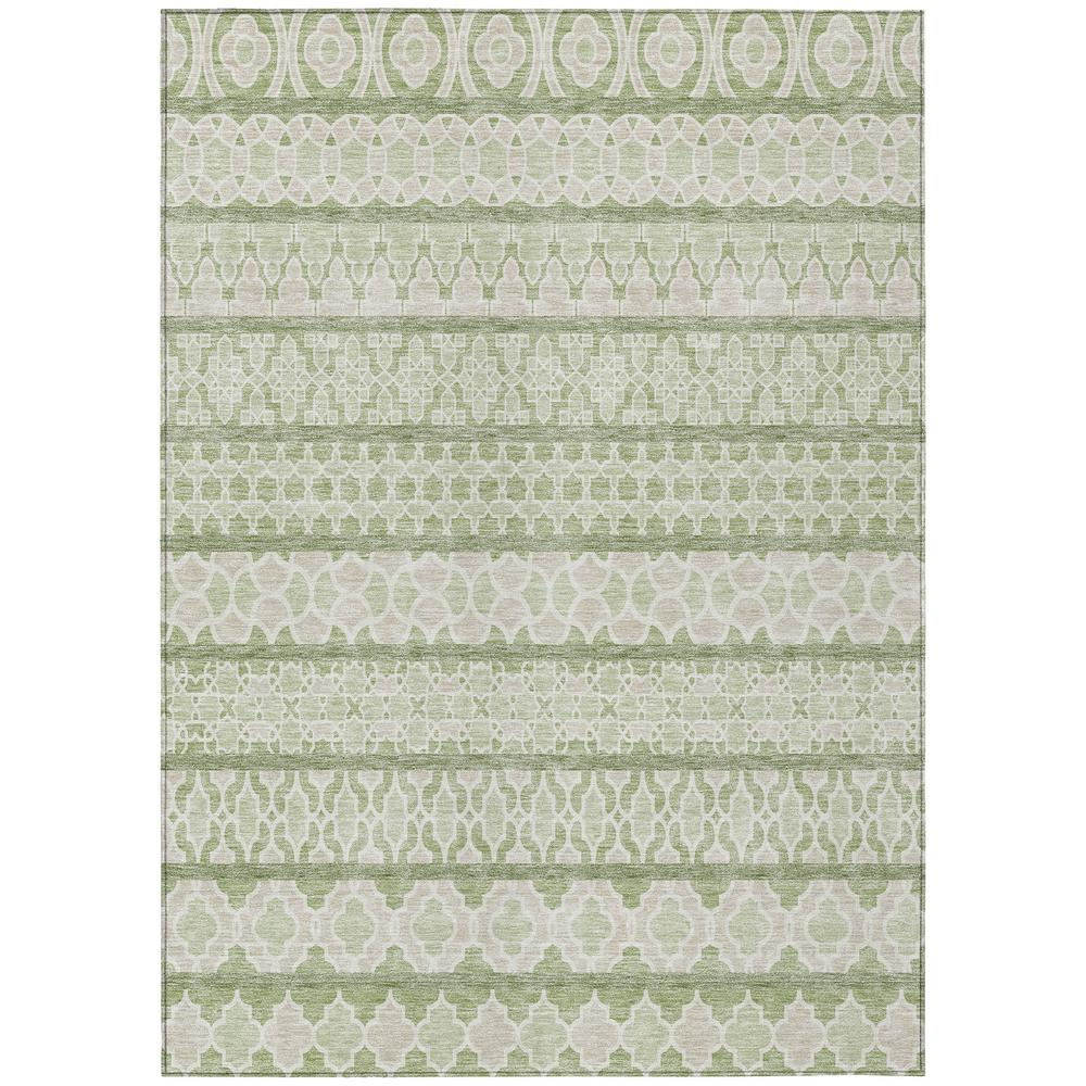 Start2Finish Chantille ACN726 green rug, 10x14 feet, with soft woven texture and elegant design, suitable for living room or bedroom.