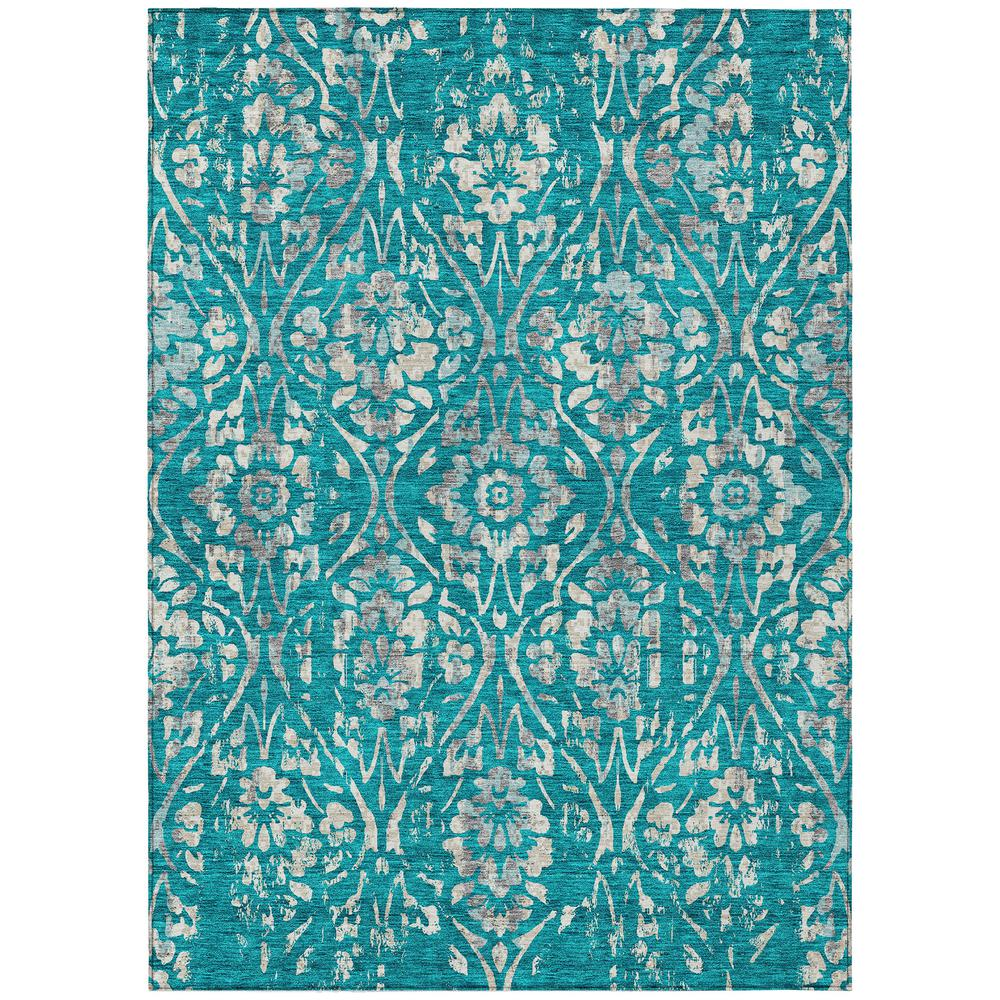 Start2Finish Chantille ACN868 teal rug, 10&
