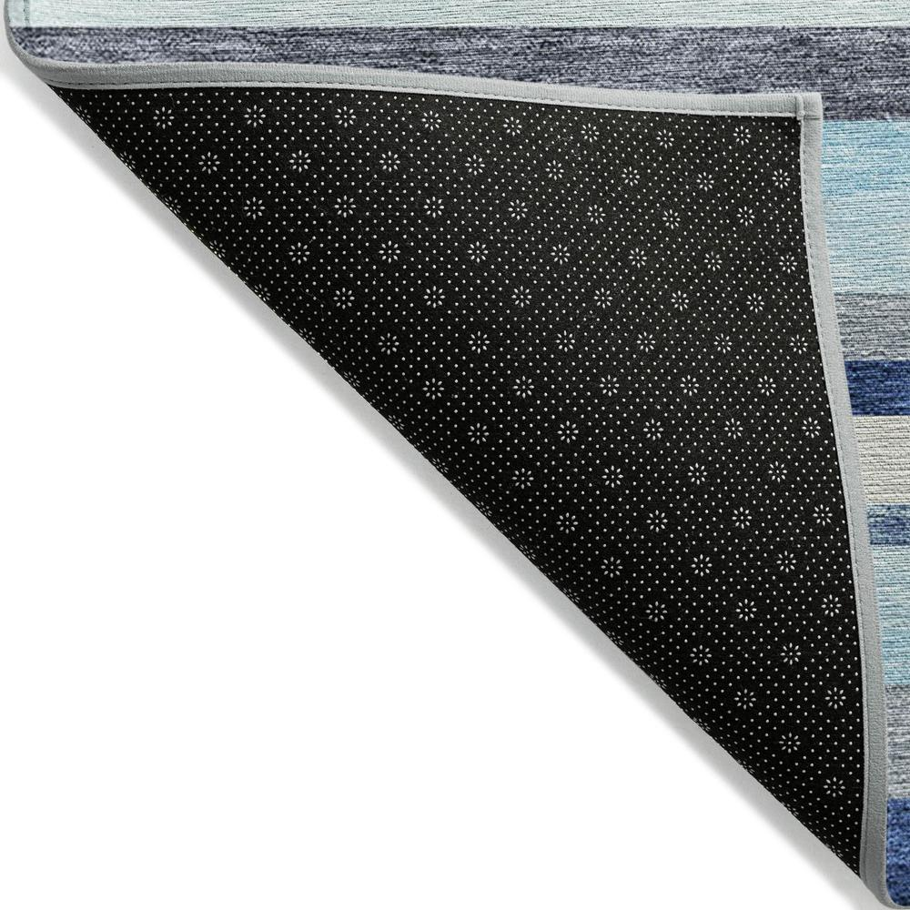Start2Finish Chantille ACN956 blue 8x10 rug with intricate pattern, soft texture, ideal for living rooms and bedrooms.