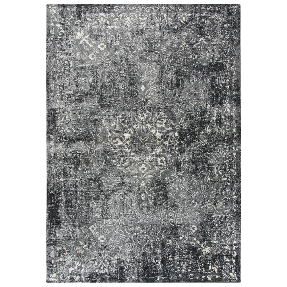 Machine-made 7x10 rectangle rug by Start2Finish with intricate pattern, ideal for living rooms or dining areas.