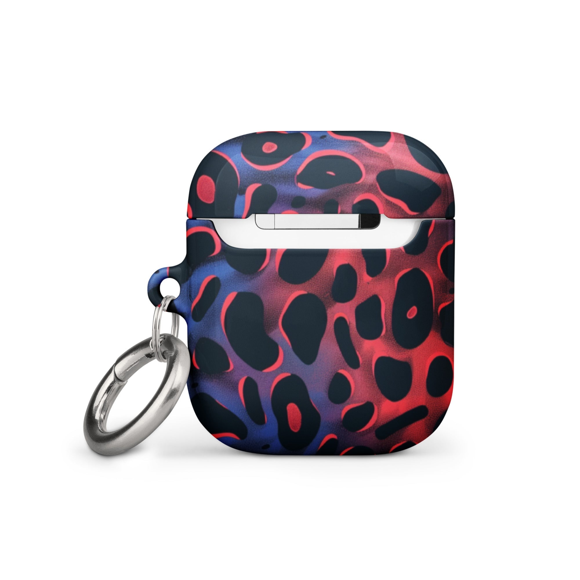 Start2Finish leopard spots case for AirPods with stylish animal print design and protective shell.