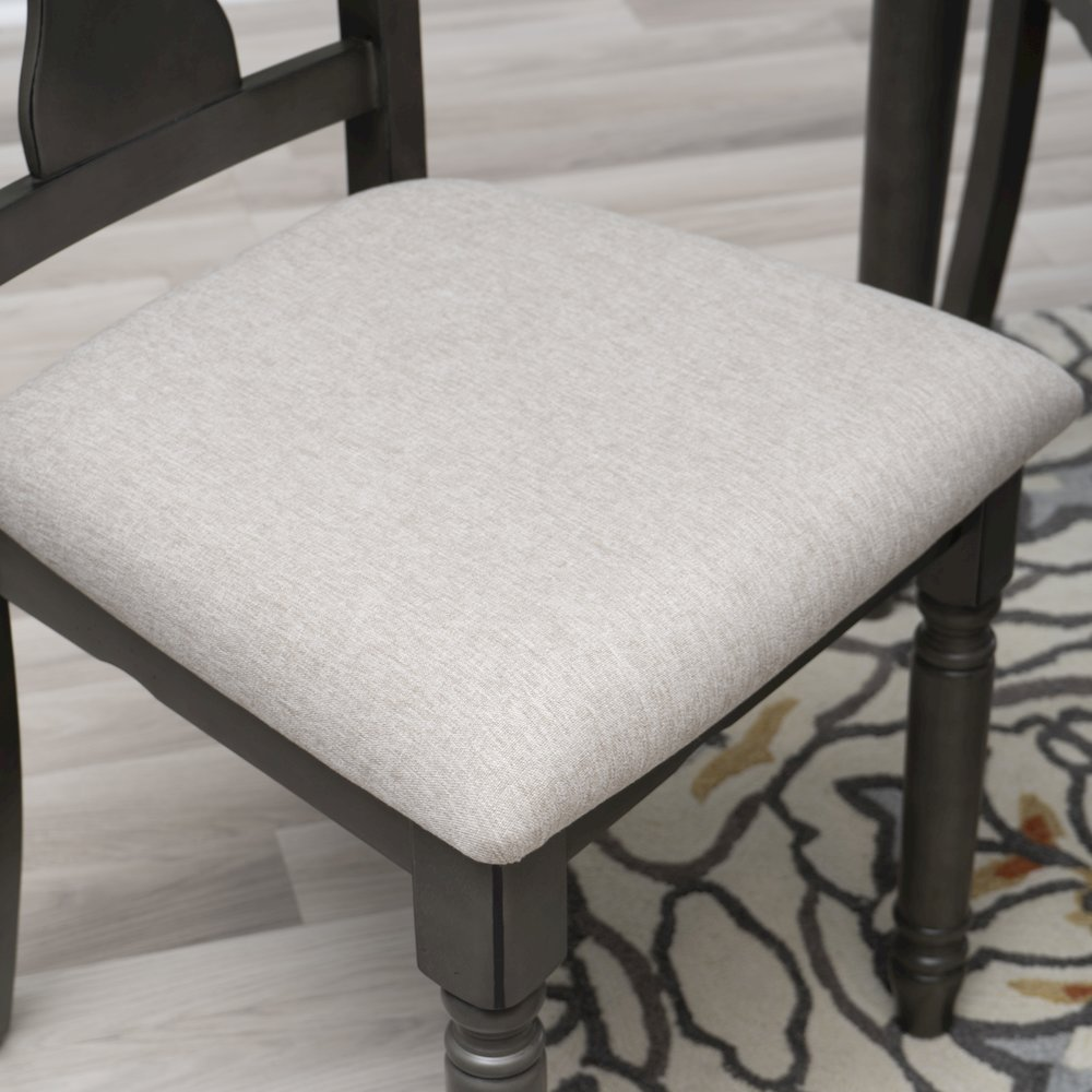 Willow Grey 5-piece furniture set by Start2Finish, includes stylish chairs and table, perfect for modern dining or living space.