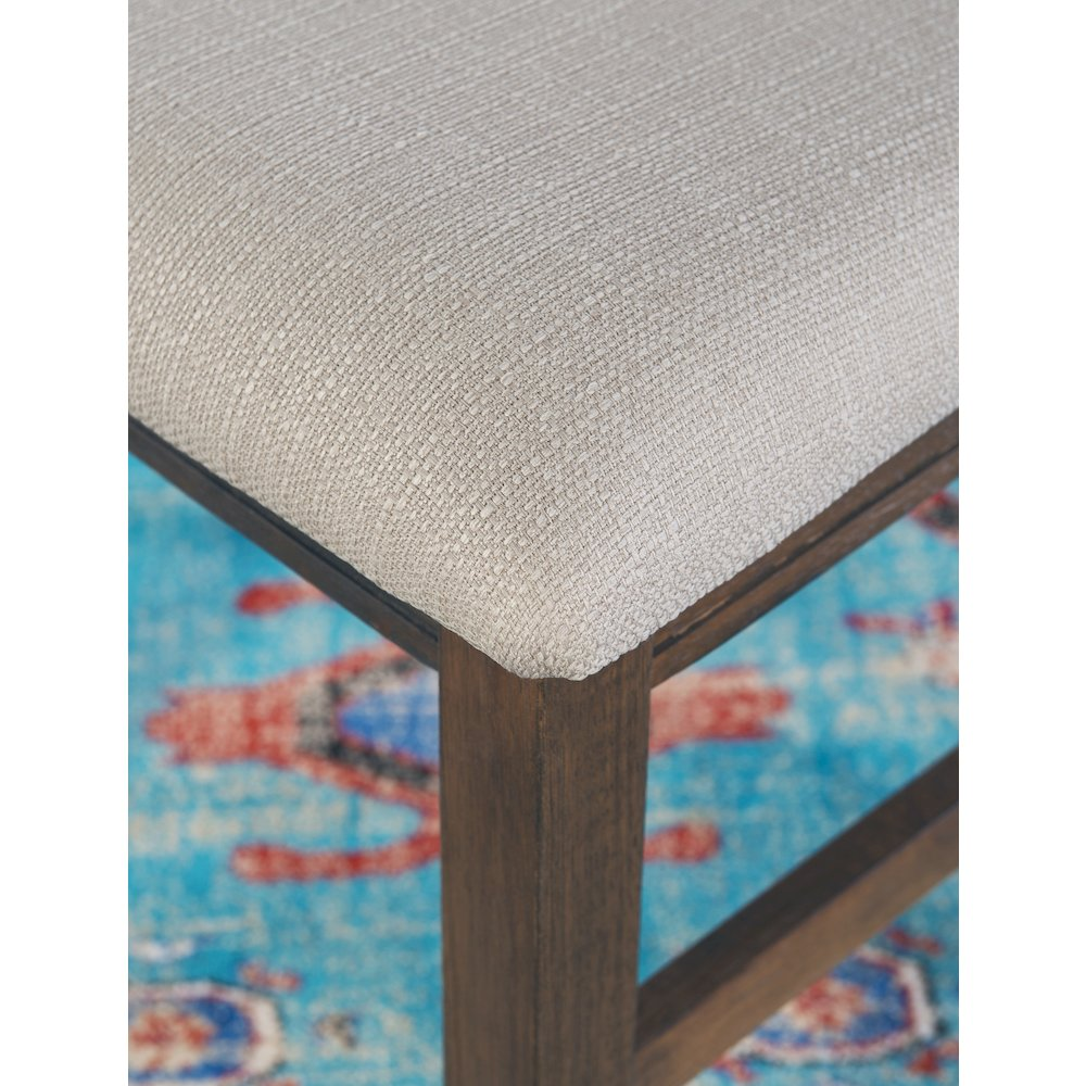 Start2Finish Turino Rustic Umber Side Chair featuring a wooden frame and upholstered seat with a rustic finish.