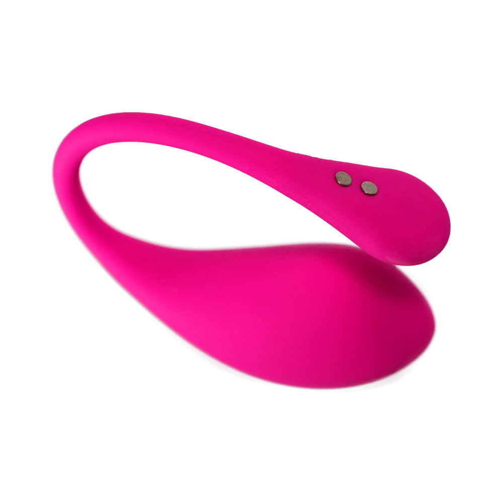 Lovense Lush 3 adult toy from Start2Finish, showing its sleek design and remote control features for intimate pleasure.