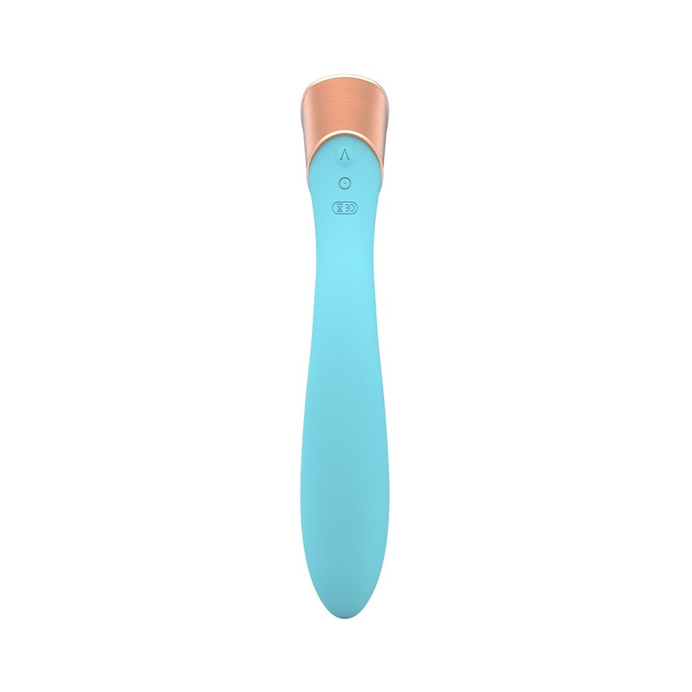 Blue Manto G-Spot Vibe by Start2Finish with ergonomic design and textured surface for enhanced pleasure.
