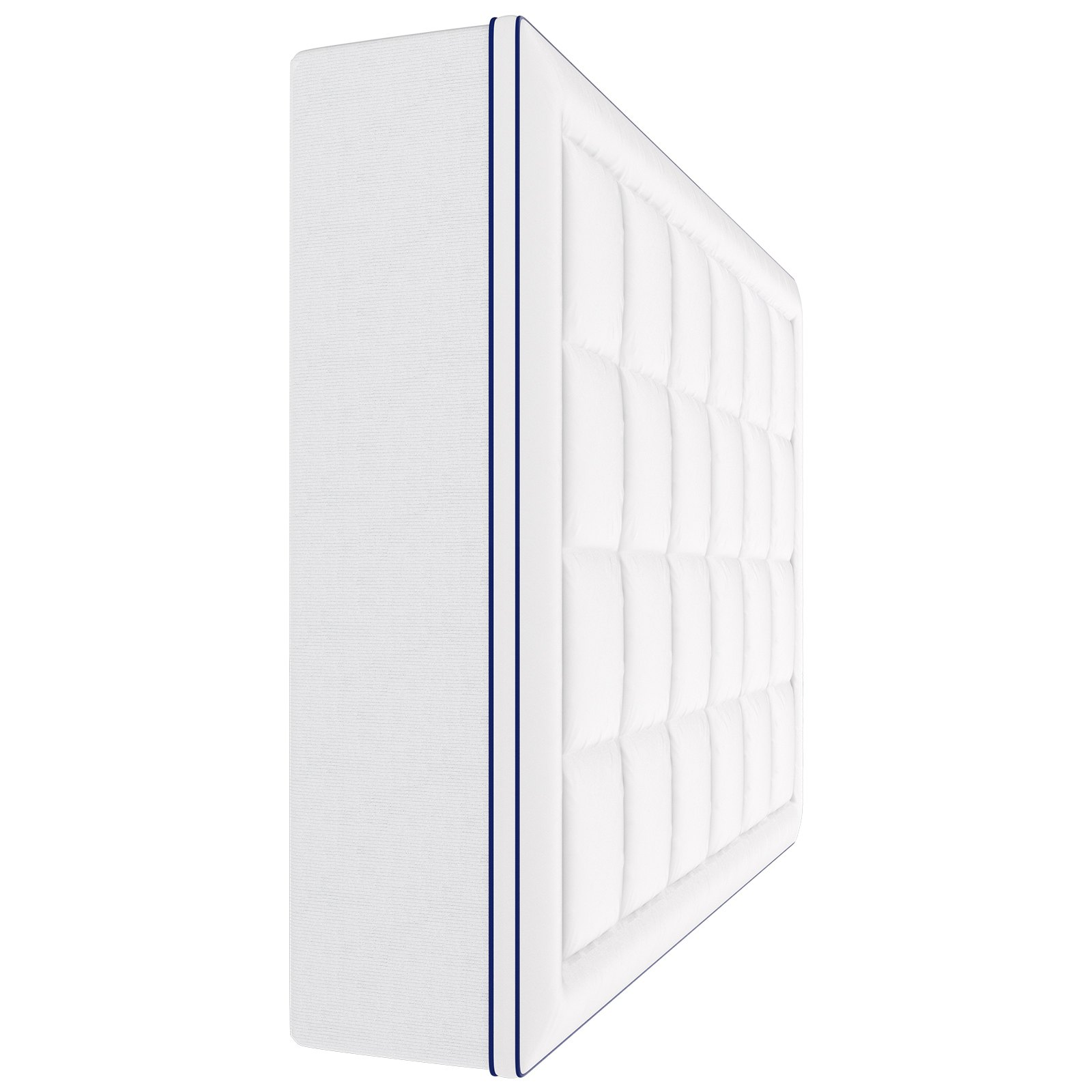 Start2Finish VEVOR queen size mattress topper with 4-inch memory foam and fiber fill, showing a comfortable, breathable, pressure-relief design.