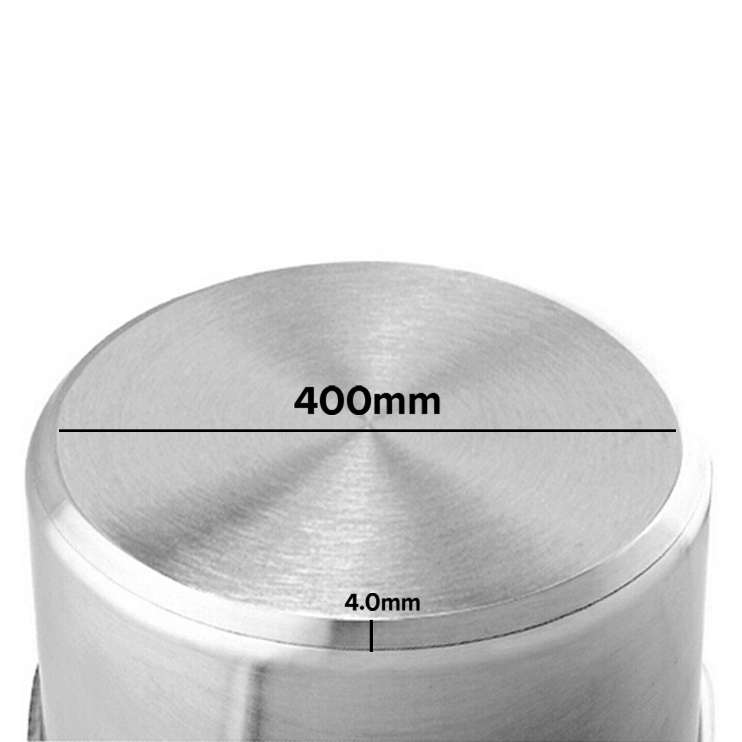 Start2Finish SOGA 8.45-gallon stainless steel stock pot with thick 18/10 construction, ideal for large home cooking tasks.