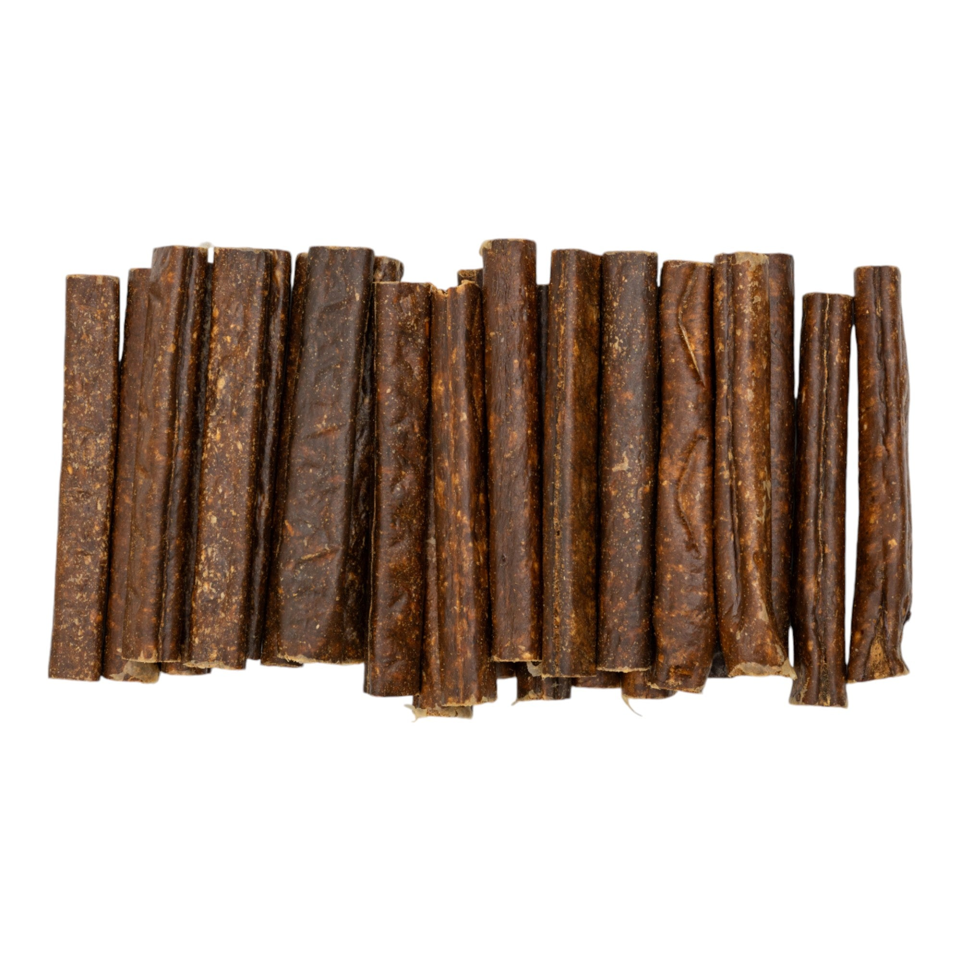 Start2Finish all-natural beef sausage dog treats, 6-inch premium chews packed with protein for dogs in a case of 25.