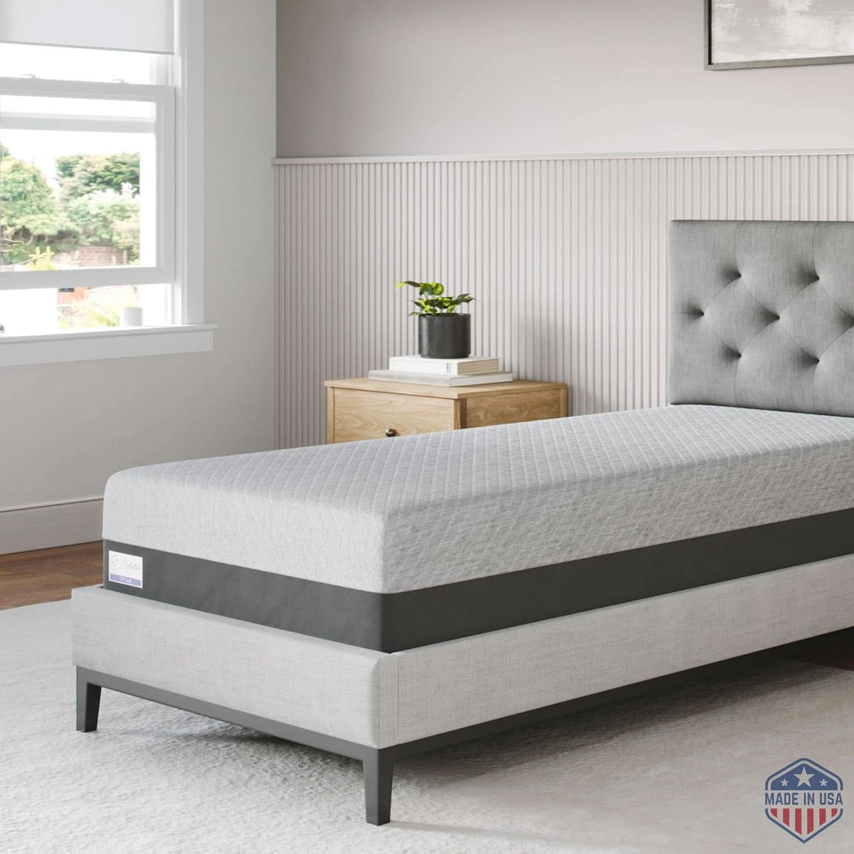 Cooling Gel Memory Foam Twin Mattress for Ultimate Comfort