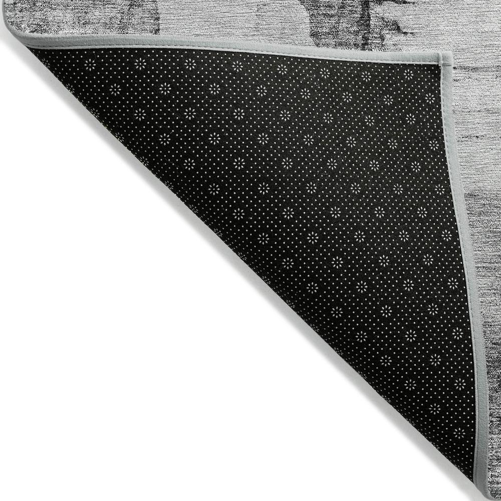 Gray Chantille ACN710 9x12 rug by Start2Finish featuring a plush, textured surface with intricate patterns on a neutral background.