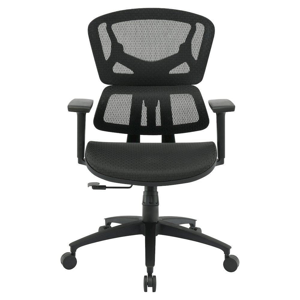 Start2Finish mesh back manager’s office chair with adjustable height and ergonomic design, featuring a breathable mesh seat and back.