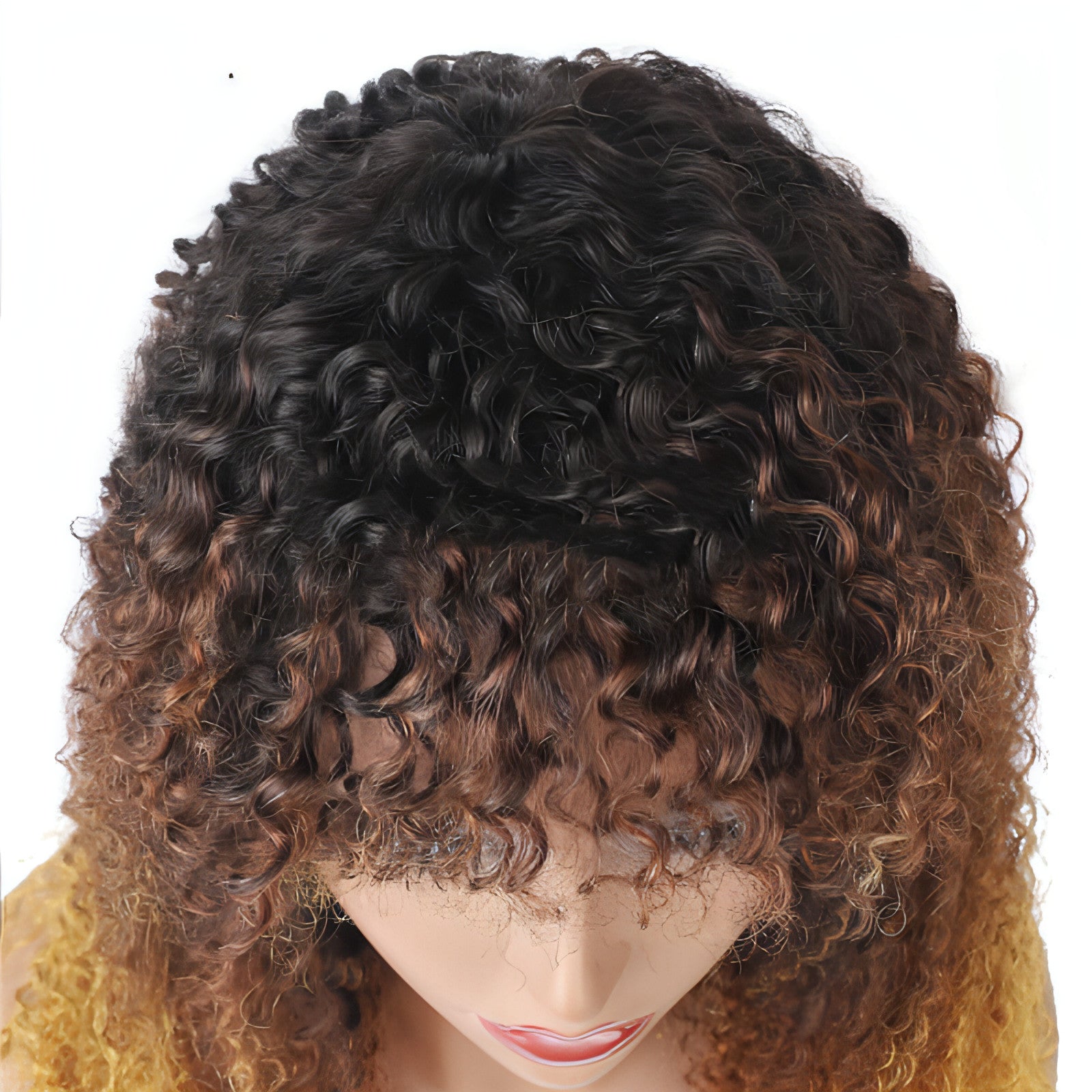 Carmine Juneberry SilkFlow Curly Hairpiece with soft, voluminous curls for a natural, elegant haircare look.