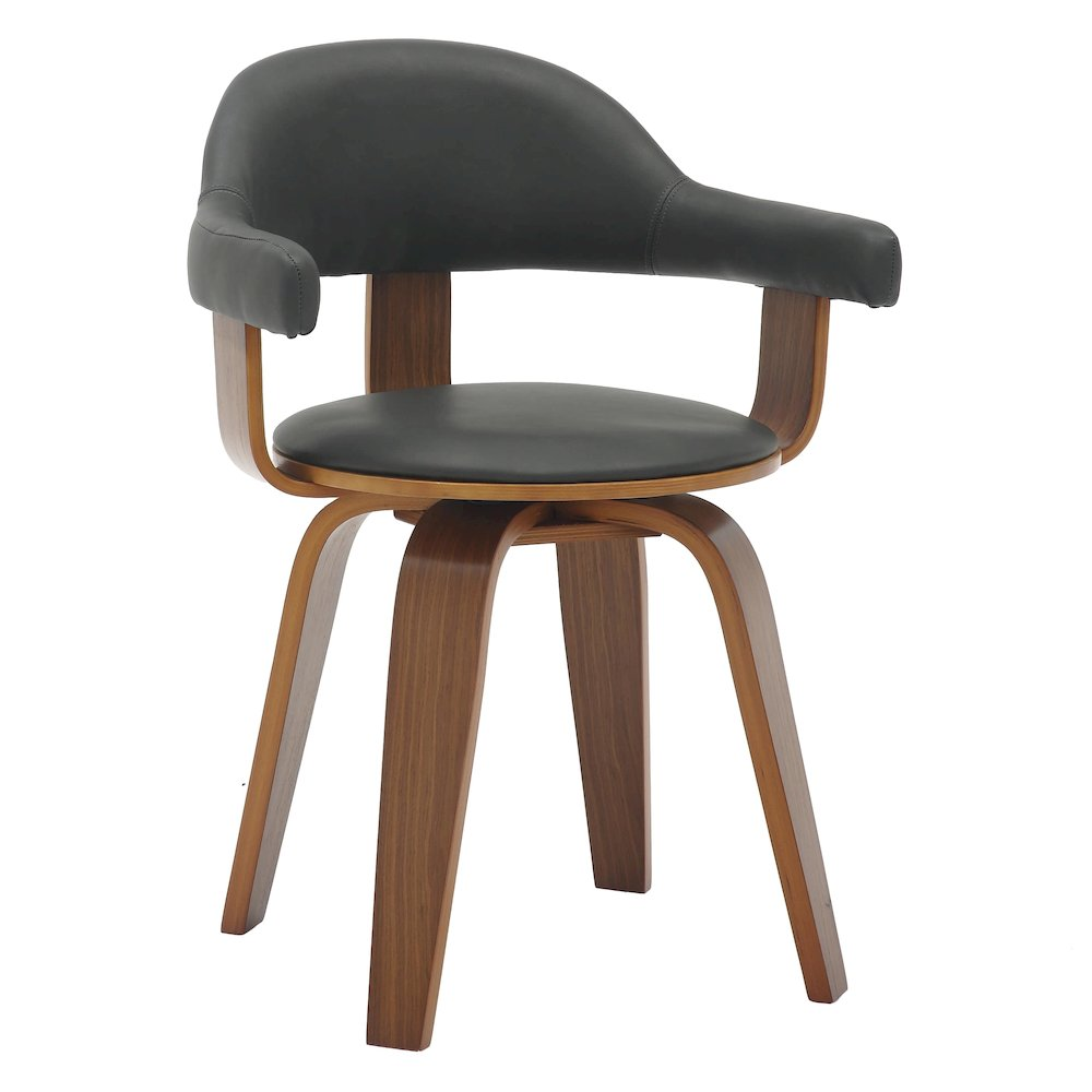 Modern wooden dining chair with a sleek design, featuring a light wood finish and comfortable backrest from Start2Finish furniture.