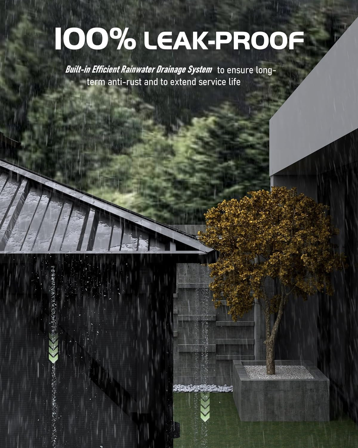 12x14 Weatherproof Hardtop Gazebo Gray Aluminum Frame