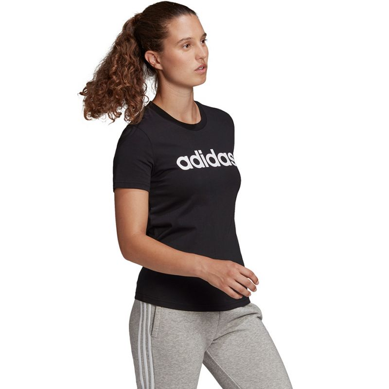 Start2Finish adidas Essentials Slim W GL0769 T-shirt, black, fitted women&