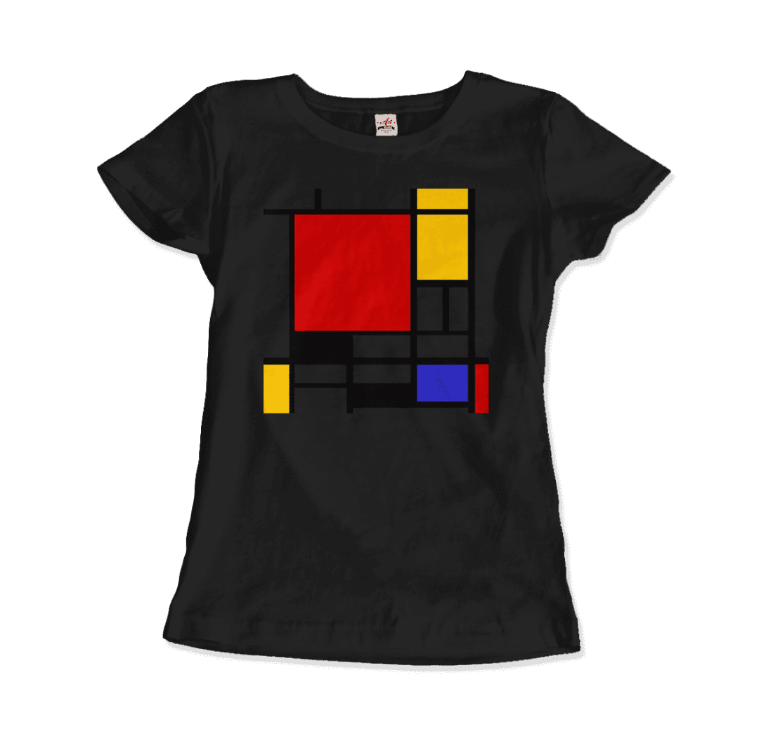 Start2Finish t-shirt featuring Piet Mondrian&