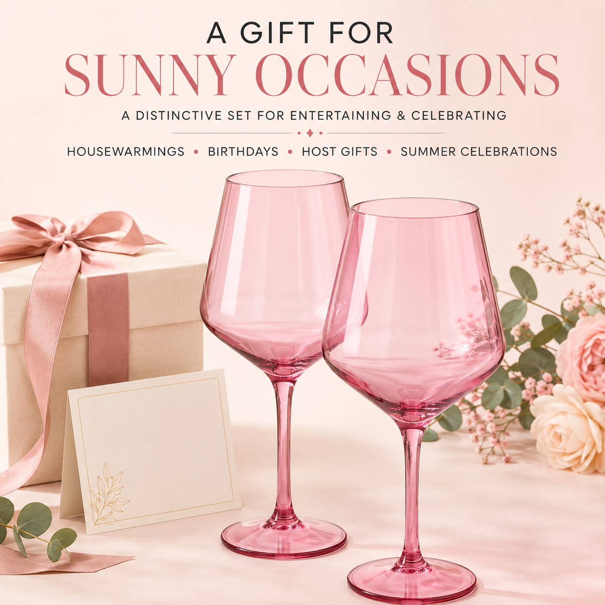 Floating Wine Glasses for Pool (18 Oz | Set of 2)