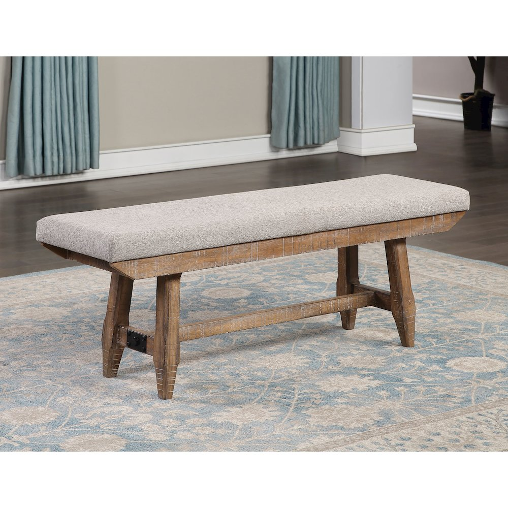 Riverdale 6-piece dining set by Start2Finish, featuring a wooden table and matching chairs with modern design.