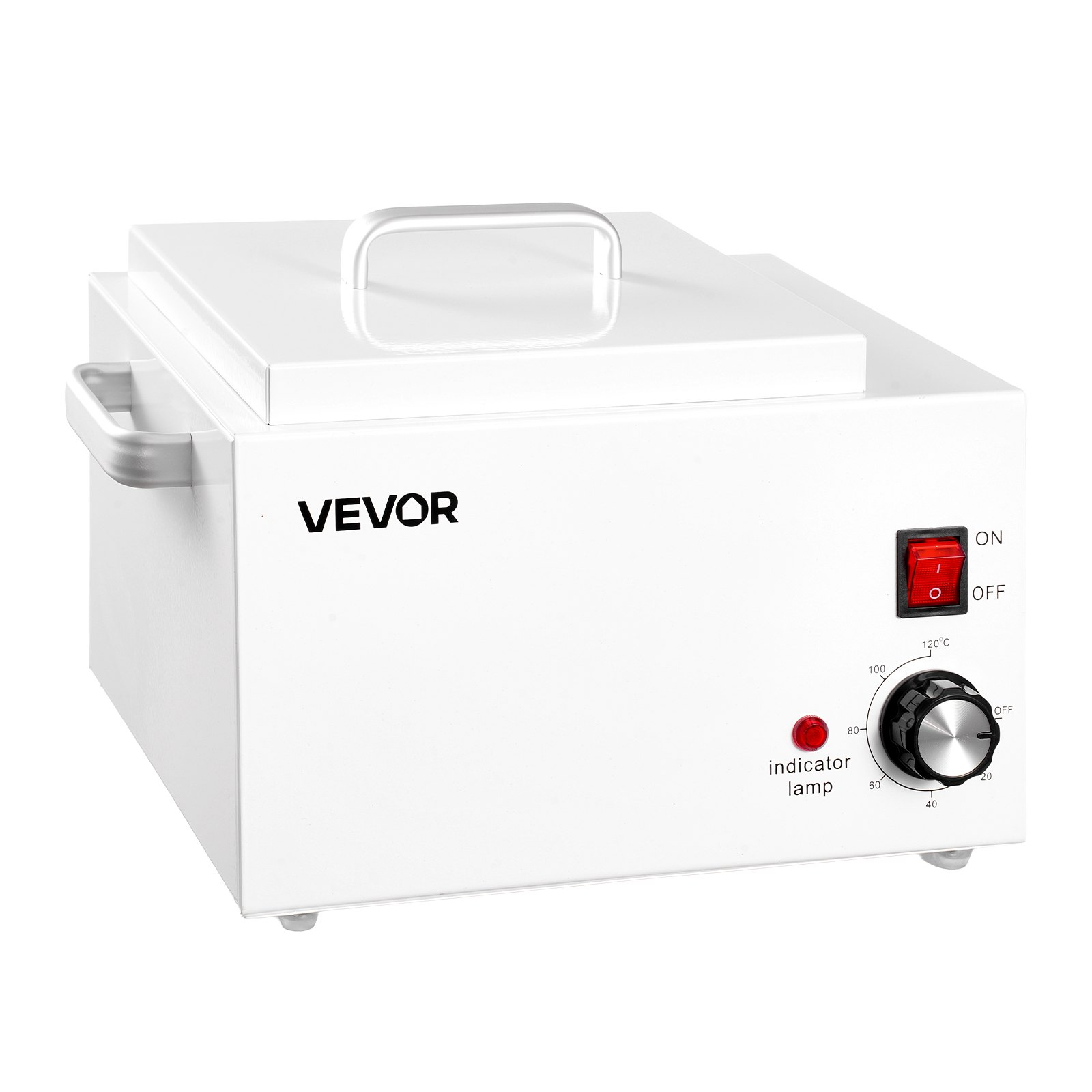 Start2Finish VEVOR single wax warmer with 3000ML capacity, adjustable temperature, non-stick pot, and 100 waxing sticks for hair removal.