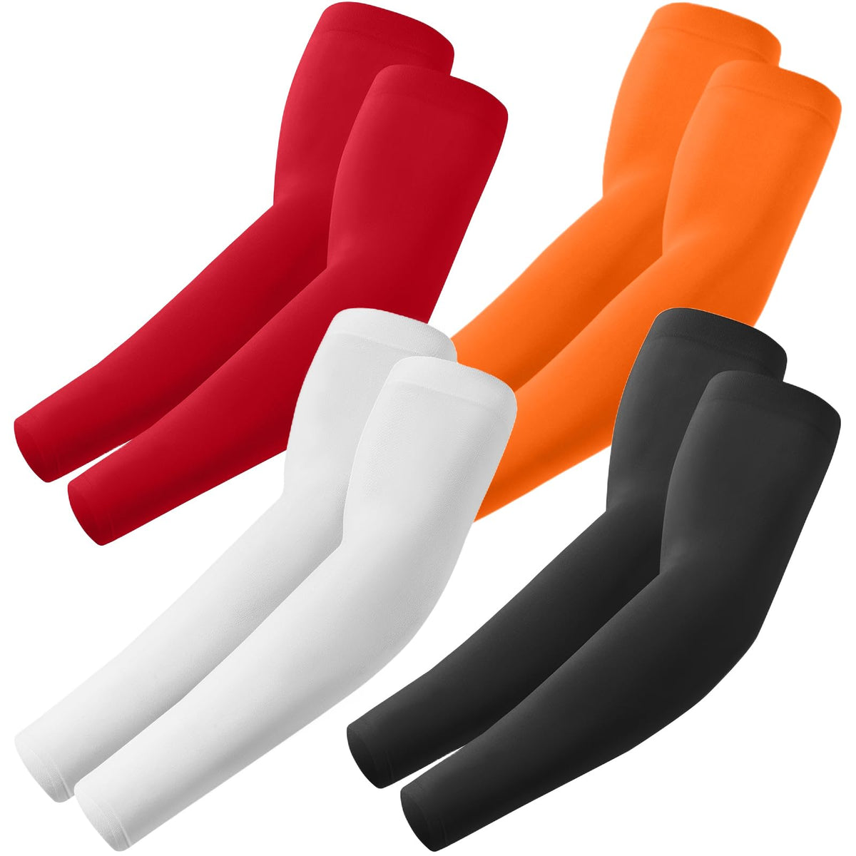 ROXUN Arm Sleeves Cooling UV Sun Protection Sport Compression for Men Women | UPF50,Seamless cover arms,Tattoo-covering,Lightweight & breathable,daily wear,Outdoor work,Basketball Baseball,Mangas