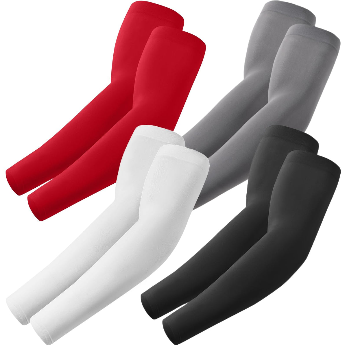 ROXUN Arm Sleeves Cooling UV Sun Protection Sport Compression for Men Women | UPF50,Seamless cover arms,Tattoo-covering,Lightweight & breathable,daily wear,Outdoor work,Basketball Baseball,Mangas