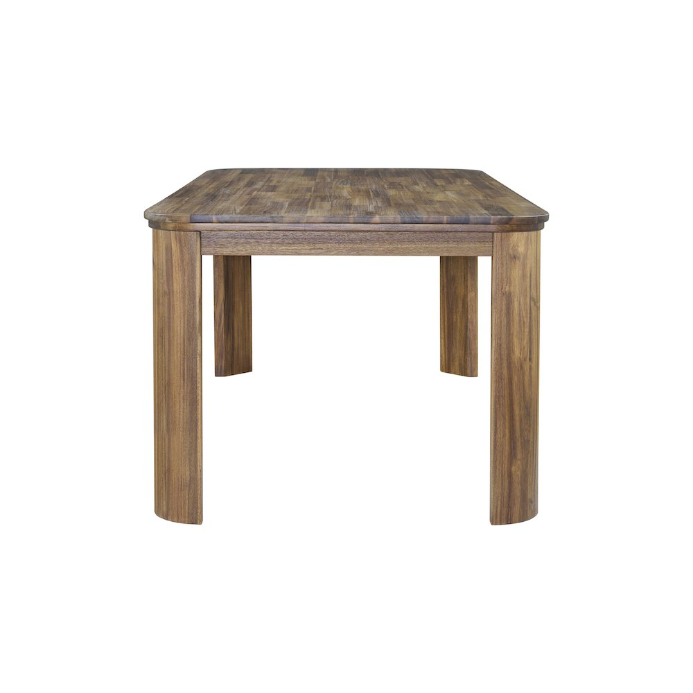 Start2Finish Wilmington 79-inch dining table with a sleek wooden surface and sturdy legs, perfect for modern dining rooms.