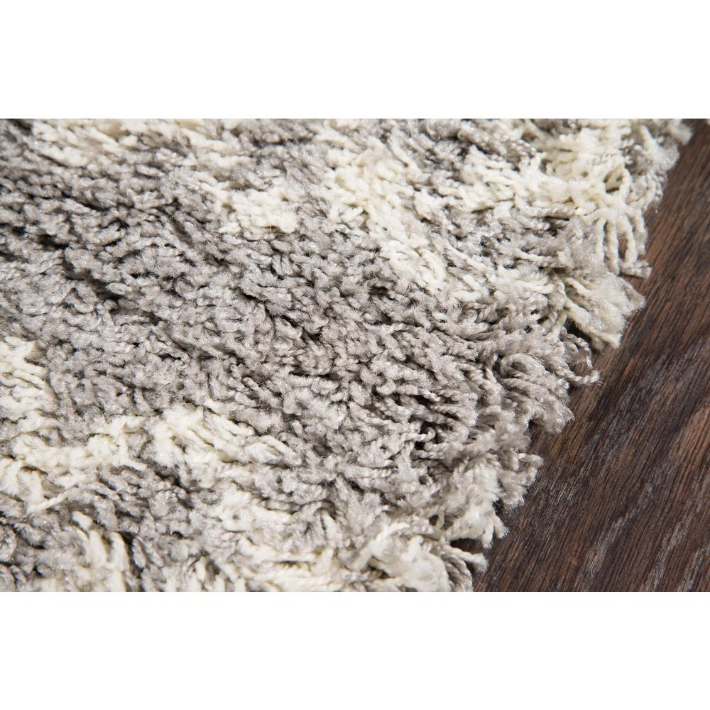 Start2Finish contemporary grey runner area rug, 2&