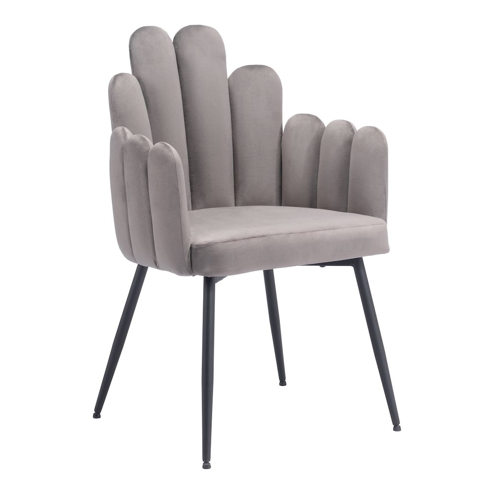 Start2Finish Noosa Dining Chair set of 2 in gray, modern dining chairs with sleek design and comfortable seating.