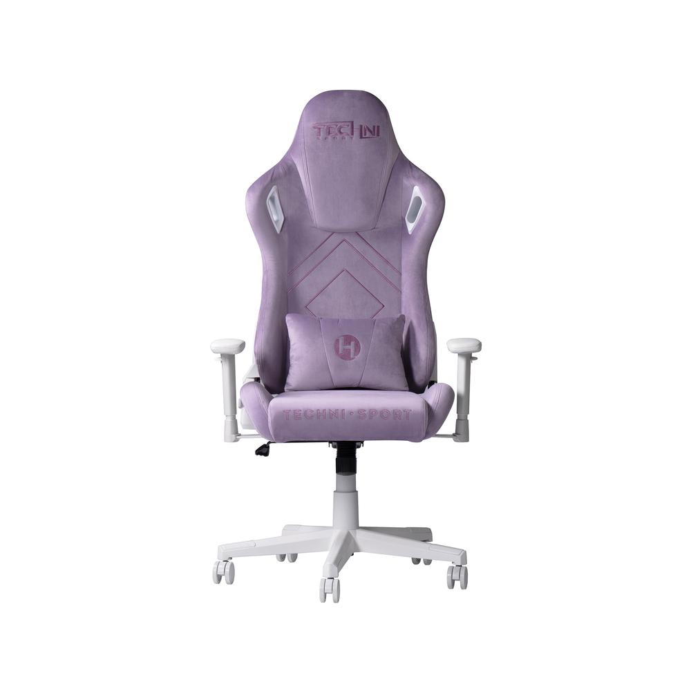 Purple velvet gaming chair by Start2Finish, featuring ergonomic design and plush upholstery for comfortable gaming sessions.